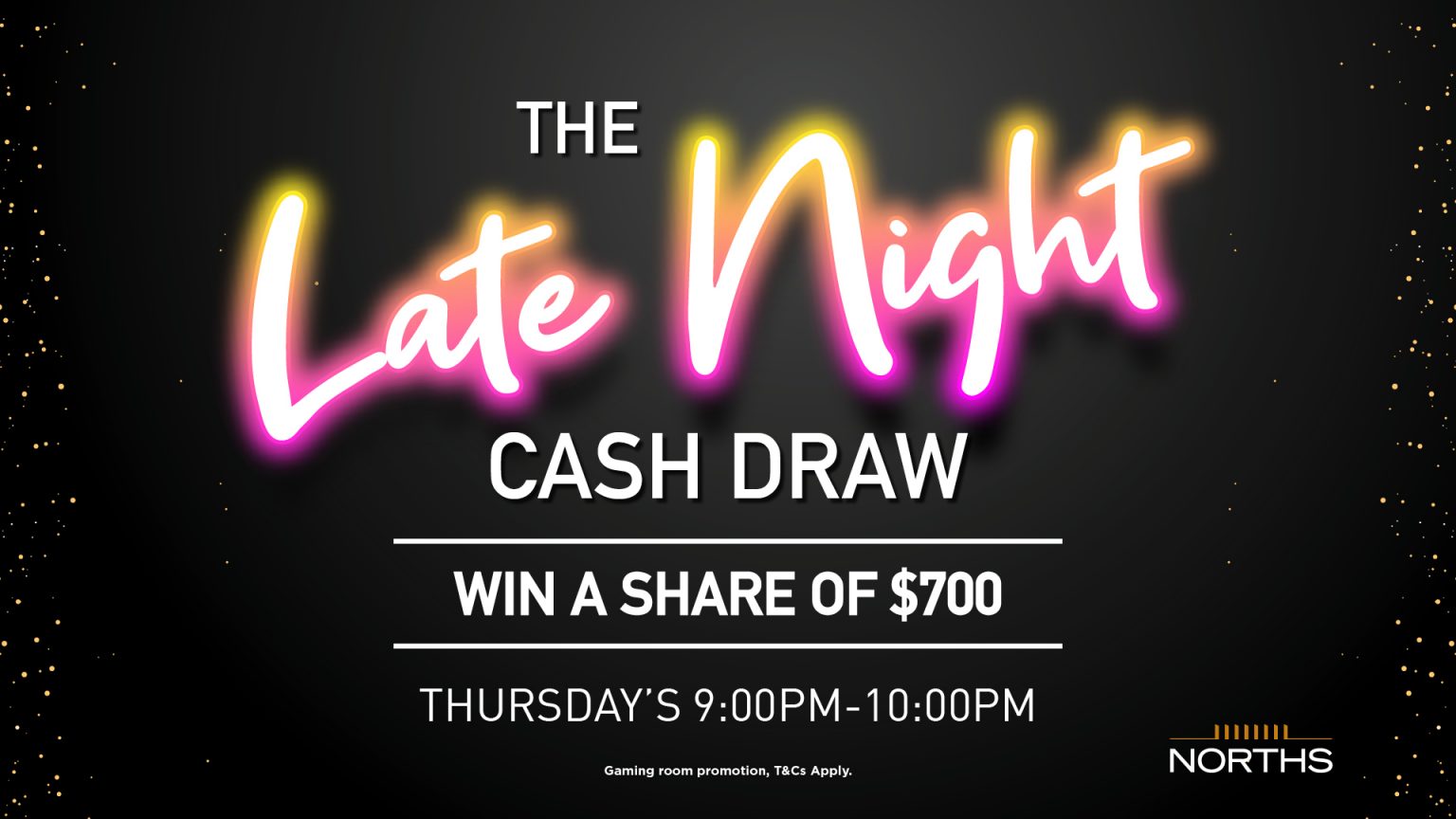 The Late Night Cash Draw